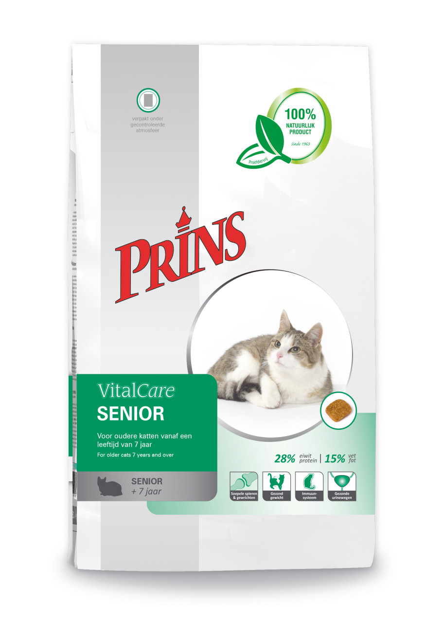 Prins kattenvoer VitalCare Senior kg | Animal Center