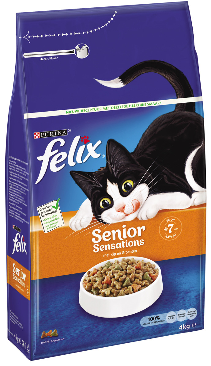 Felix kattenvoer Senior Sensations 7+ kg | Animal Center