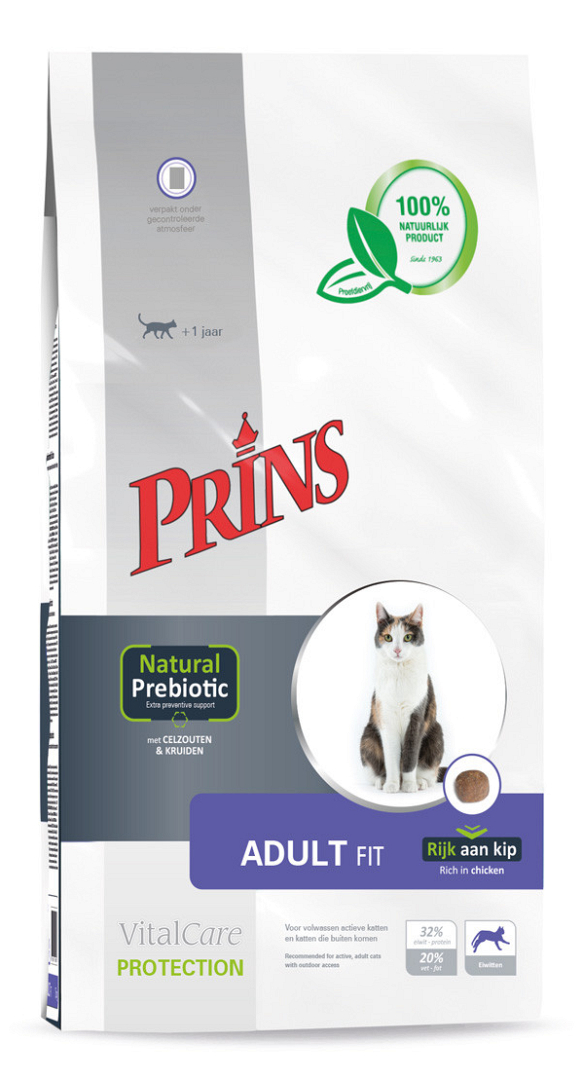 Prins kattenvoer VitalCare Adult Fit 1,5 kg | Animal Center