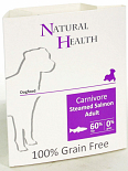 Natural Health Dog hondenvoer Steamed Carnivore Salmon 395 gr