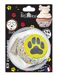 PetCooking Set Cupcake Cases + Nozzle + Piping Bag
