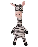 Beeztees hondenspeelgoed Zebra Yip Zwart/Wit 33 cm