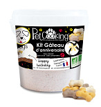 PetCooking Dog Baking Set Birthday Cake 350 gr