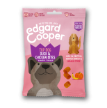 Edgard & Cooper graanvrije bites eend en kip 50 gr