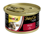 GimCat kattenvoer ShinyCat in jelly kip 70 gr