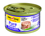 GimDog hondenvoer Little Darling Pure Delight kip/tonijn 85 gr