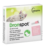Dronspot spot-on ontwormingspipet kat 0,5 - 2,5 kg