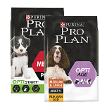 Pro Plan hondenvoer 2,5 en 3 kg