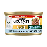 Gourmet Kattenvoer Gold Malse Lekkernijen Zeevis 85 gr