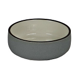Voer- en Drinkbak Stone Grey Mat 13 cm