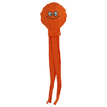 Hondenspeelgoed Octofloat Smiley met Piep Oranje 40 cm