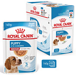 Royal Canin Hondenvoer Medium Puppy 10 x 140 gr