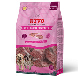 Kivo Hondenvoer Hert & Geit Compleet Porties 500 gr