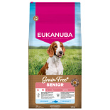 Eukanuba Hondenvoer Senior S/M Grain Free Ocean Fish 12 kg