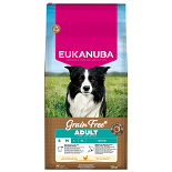 Eukanuba Hondenvoer Adult S/M Grain Free Chicken 12 kg