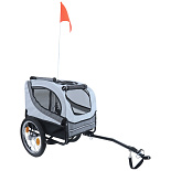 Hondenfietskar Runner 1 Black Edition Grijs/Grijs