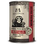 Monopets Hondenvoer Fresh Meat Buffalo 400 gr