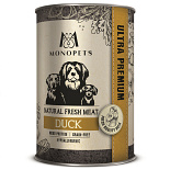 Monopets Hondenvoer Fresh Meat Duck 400 gr