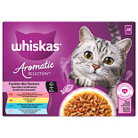 Whiskas Kattenvoer Aromatic Selection Fusions 12 x 85 gr