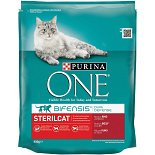 Purina One Kattenvoer Sterilcat rund en tarwe 800 gr
