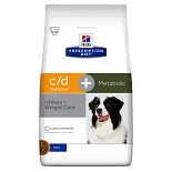 Hill'S Prescription Diet C/D + Metabolic 12 kg