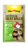 GimDog Superfood Meat Balls kip met appel en quinoa 70 gr