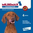 Milbemax kauwtablet hond > 5 kg 4 st