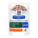 Hill's Prescription Diet Kattenvoer m/d Kip<br> 12 x 85 gr