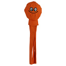 Hondenspeelgoed Octofloat Smiley met Piep Oranje 30 cm