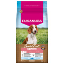 Eukanuba Hondenvoer Senior S/M Grain Free Ocean Fish 3 kg