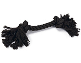 Beeztees Flossytoy 2 Knopen Zwart