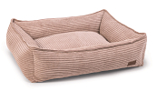 Designed by Lotte hondenmand Ribbed Roze