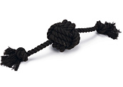 Beeztees Flossytoy Bal Bari Zwart
