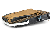Croozer hondenfietskar Dog Tammo Geel + gratis kussen