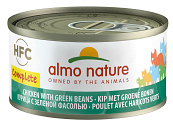 Almo Nature HFC Complete kip en groene bonen 70 gr