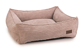 Designed by Lotte hondenmand Ribbed Roze