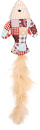 Flamingo kattenspeelgoed Vinta Vis met Veer