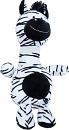 Giraffe/Zebra met Piep Assorti 25 cm