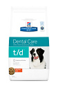 Hill's Prescription Diet hondenvoer t/d 10 kg