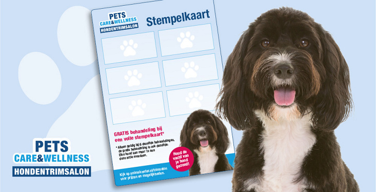 Trimsalon stempelkaart