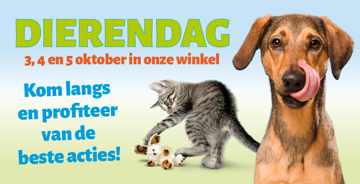 Vier dierendag met ons