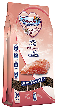 Renske kattenvoer Super Premium zalm <br>1,5 kg