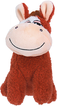 Hond/Ezel/Koe Schapenwol Assorti <br>17 cm