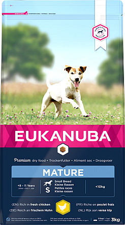 Eukanuba Hondenvoer Mature S Chicken 3 kg