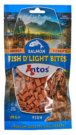 Antos Fish D'Light Salmon Bites 100 gr