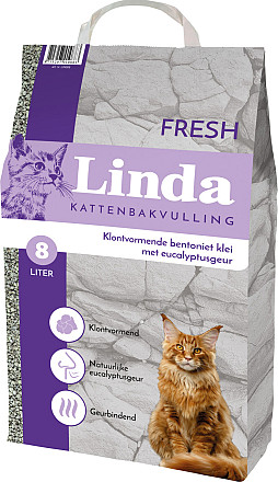 Linda kattenbakvulling Fresh 8 ltr