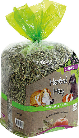 ESVE Herbal Hay weegbree en appel <br>500 gr