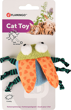 Flamingo kattenspeelgoed Yowly Kever