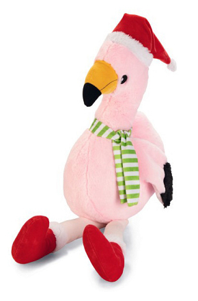Beeztees hondenspeelgoed Kerst Flamingo Roze 79 cm