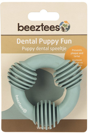 Beeztees Puppy dental ring groen